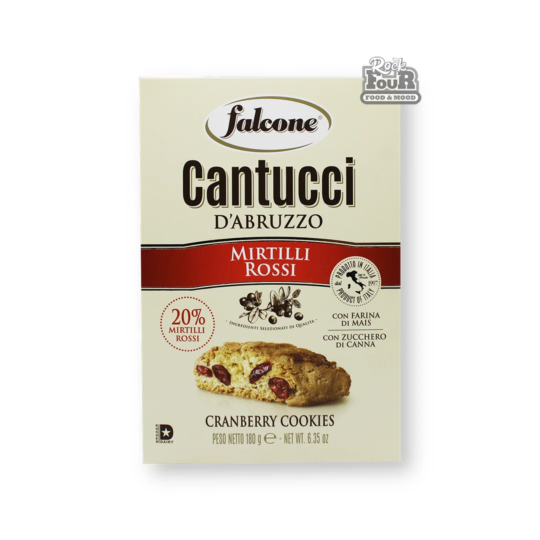 Թխվածքաբլիթ «Falcone Cantucci» լոռամրգով 180գ